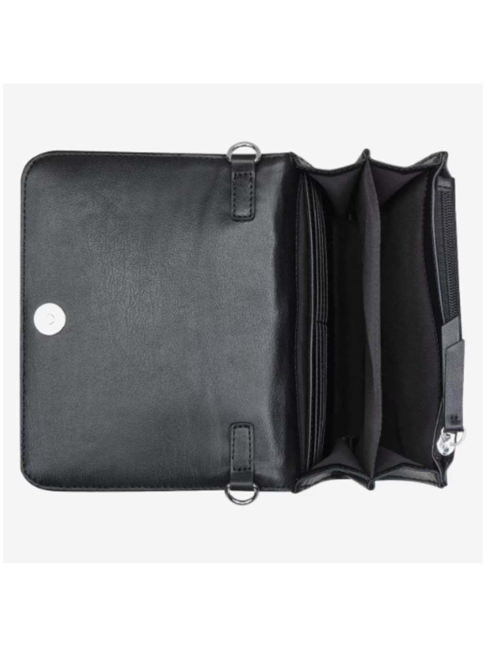 Women's Unbranded Black Crossbody Bag One Size